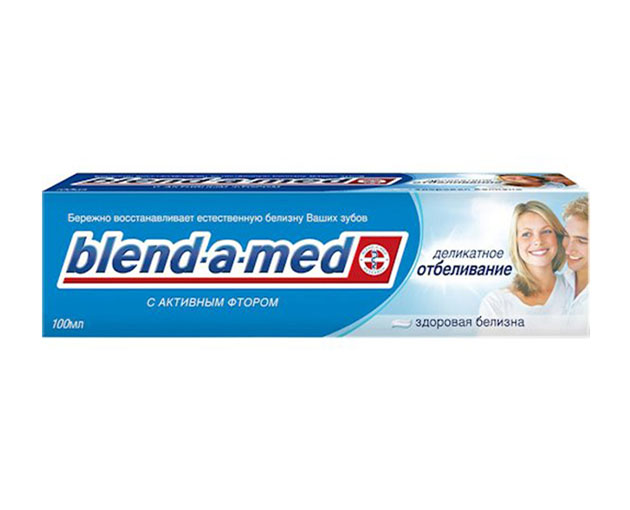 Blend A Med კბილის პასტა კარიესის საწინააღმდეგო მენთოლი 100მლ